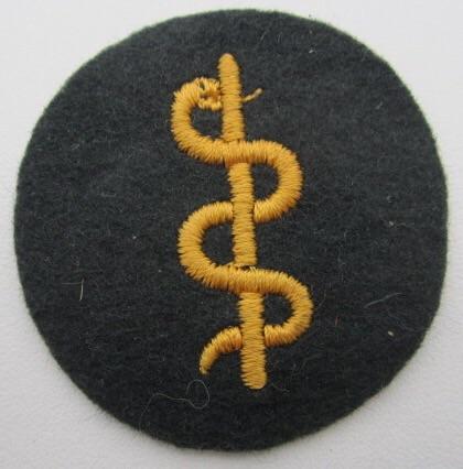 Wehrmacht Sanitater Cloth Sleeve Badge