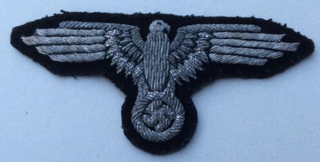 IMCS Militaria WaffenSS Embroidered Sleeve Eagle