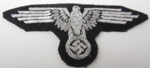 IMCS Militaria WaffenSS Embroidered Officers Sleeve Eagle