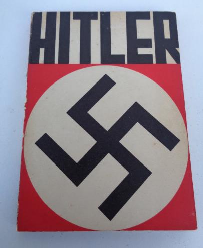 Dutch Wartime Book about Adolf Hilter