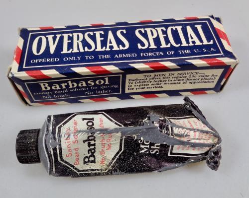 US WW2 Barbasol Shaving Cream