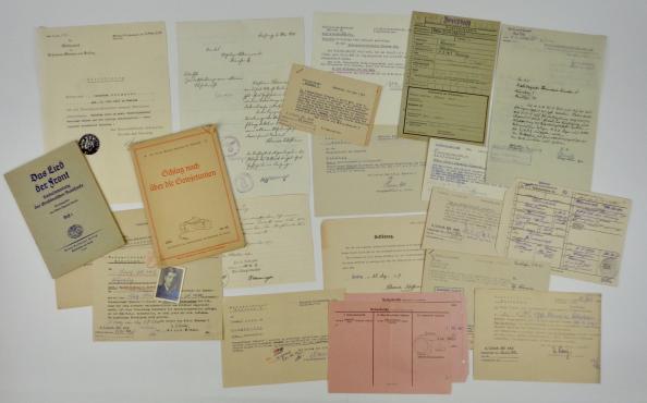 Document Grouping of a Wehrmacht Soldier