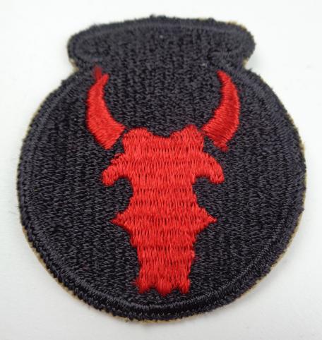 US WW2 34th Red Bull Infantry Division Patch