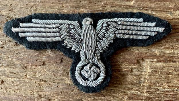 IMCS Militaria WaffenSS Officers Embroided Sleeve Eagle