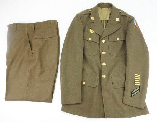 USAAF Class A with wool Trouser 9th Airforce