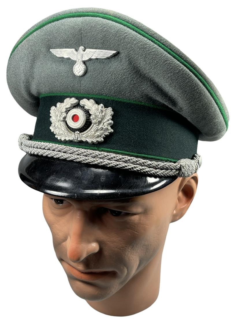 Wehrmacht Gebirgsjäger Officers Visor Cap (Schirrmutze)