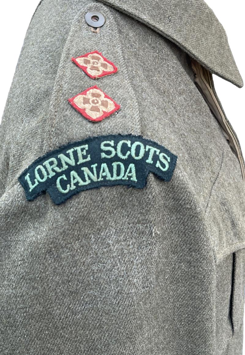 Canadian WW2 Officers Battle Dress (Lorne Scots Canada)