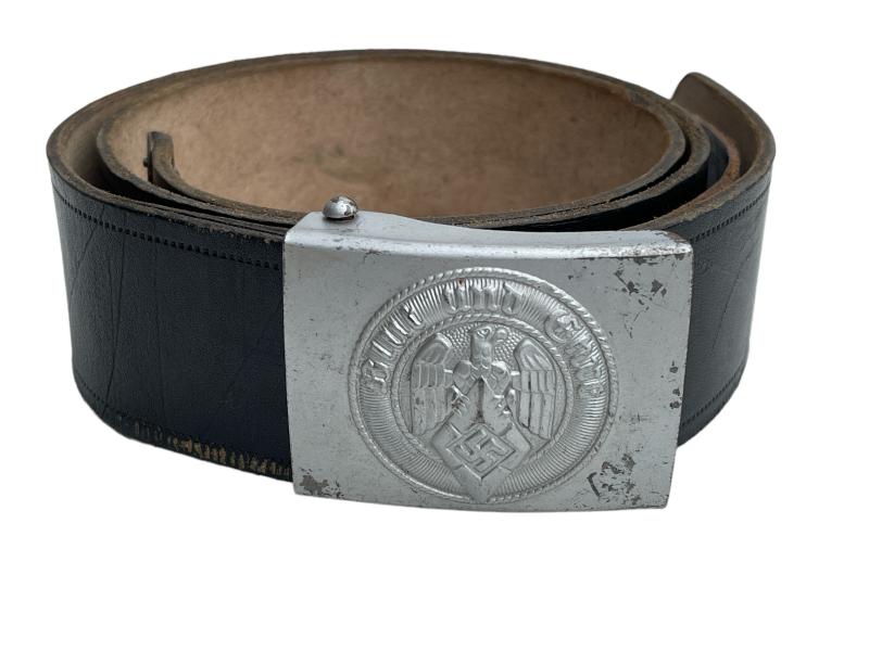 Hitler-Jugend Belt Buckle and Belt