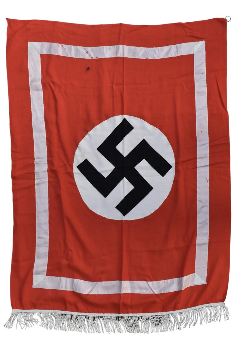 Used but nice untouched Third Reich podium banner