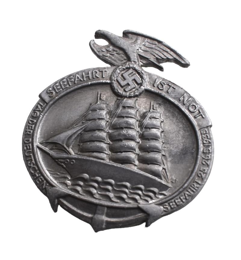 Tag der Deutschen Seefahrt 25/26-5-1935 Badge