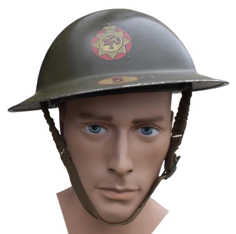 Canadian National Fire Service Brodie Helmet