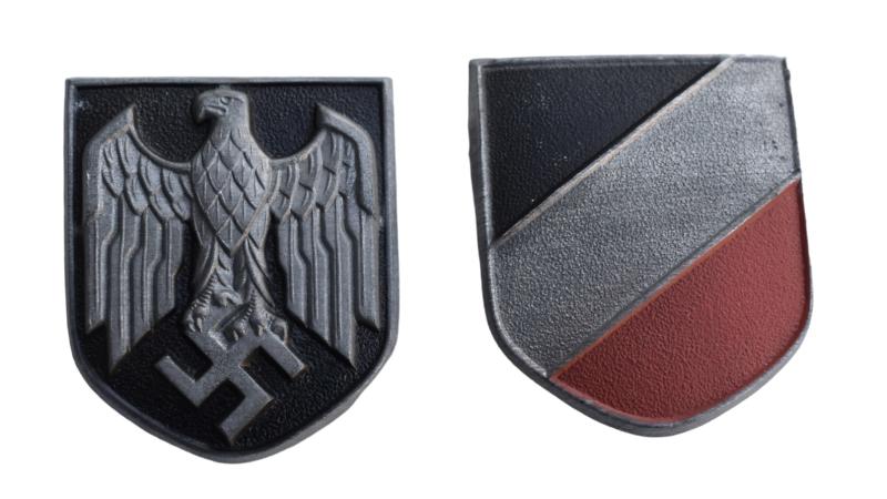 Wehrmacht Tropical Pit Helmet Insignia