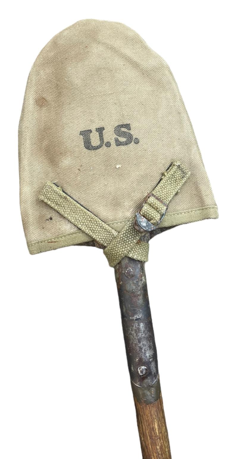 US WW2 T Shovel and Cover