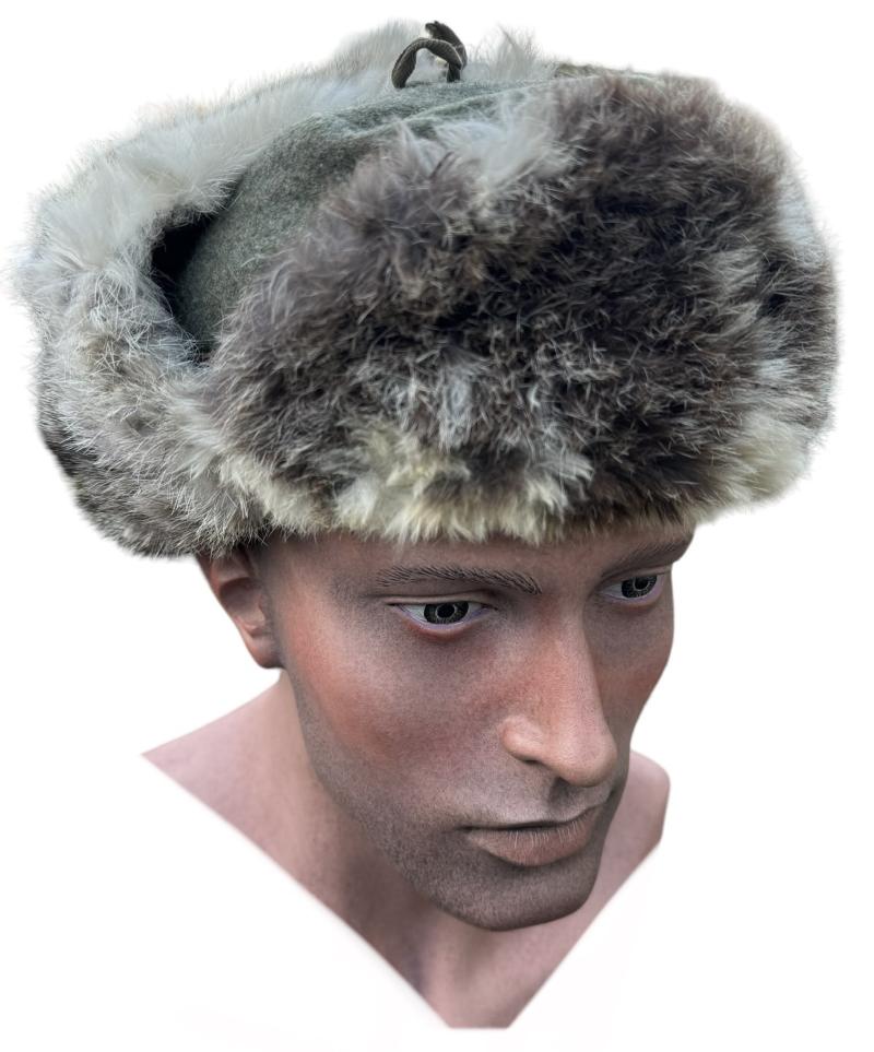 Wehrmacht winter (Rabbit) Fur Cap