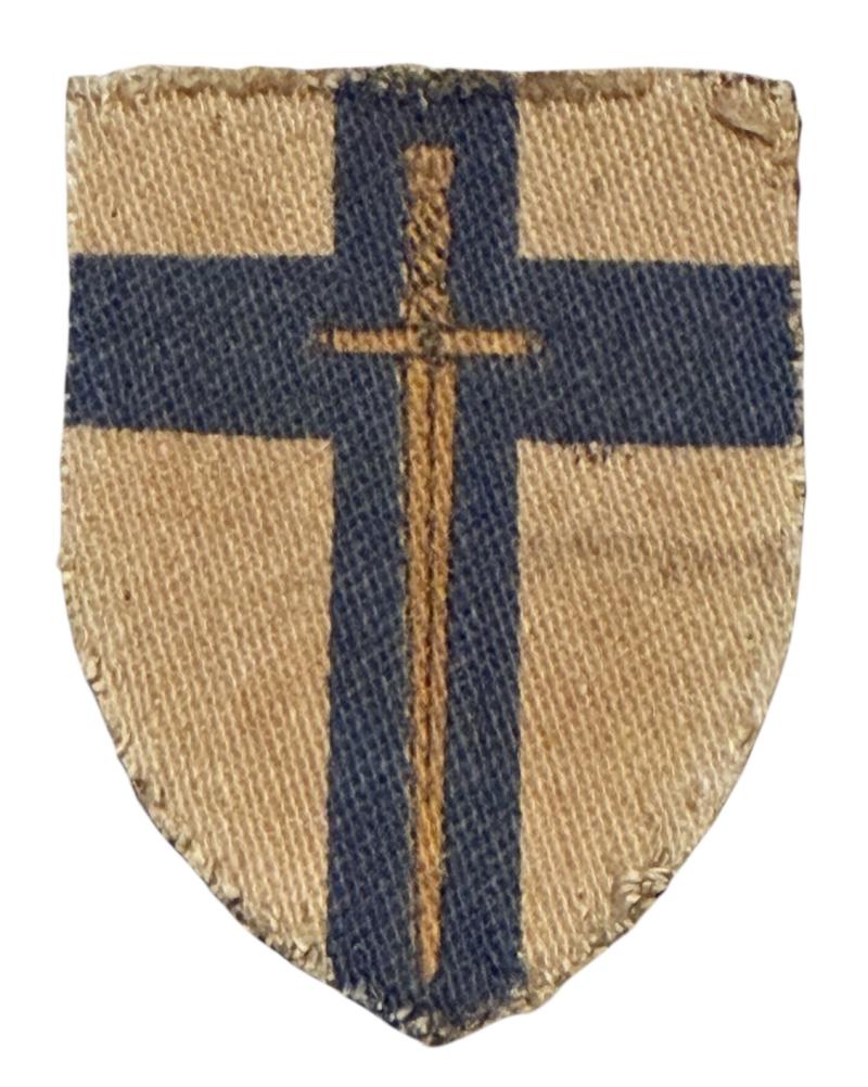 British WW2 Printed Tunic Cloth Patch