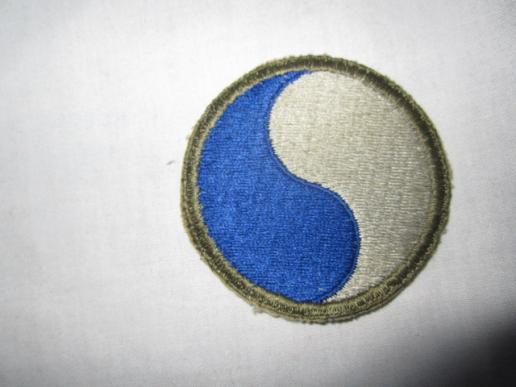 US WW2 29th Infantry Division Patch