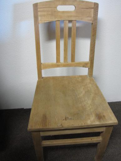 Wehrmacht Wooden Chair