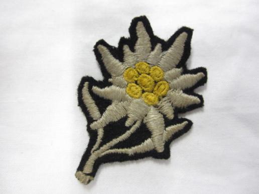 Waffen SS Gebirgsjager Cap Edelweiss