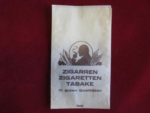 Cigars/Tobacco/Cigarettes paper bag