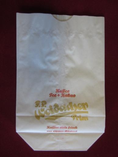 Large paper Coffee bag Weidacher Prien