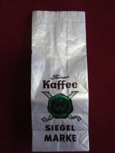 Feiner Kaffee bag Siegel marke green