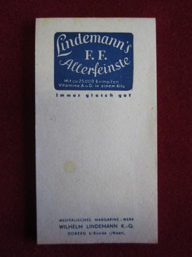 Lindemann's small note block Westfalen 