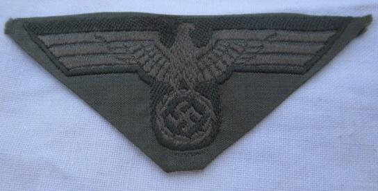 Wehrmacht Bevo Type Cap Eagle