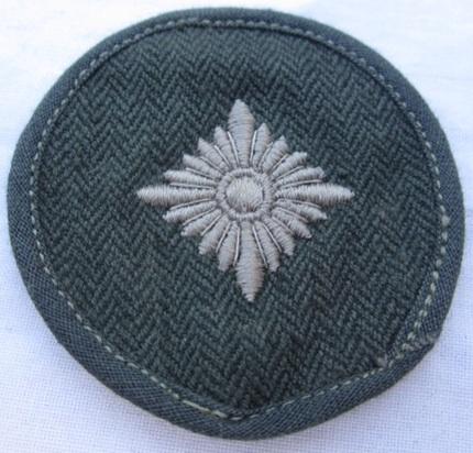 Wehrmacht HBT Sleeve Rank Insignia