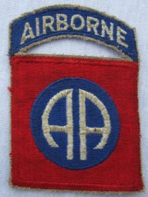 US WW2 82e Airborne Division Patch