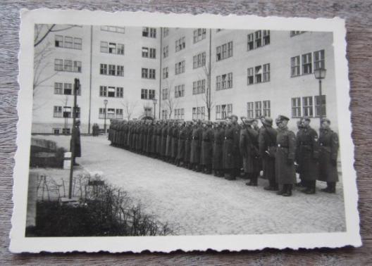 SS Photograph Waffen SS at the Barracks in Munich