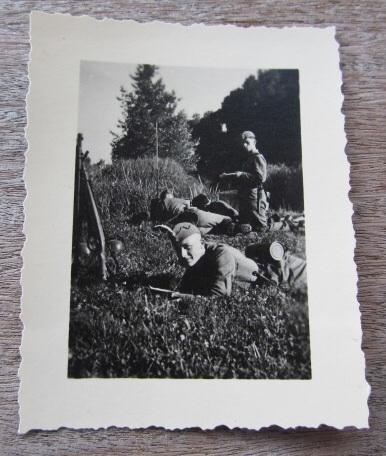 SS Photograph SS VT Soldiers of a Radio unit in the Field