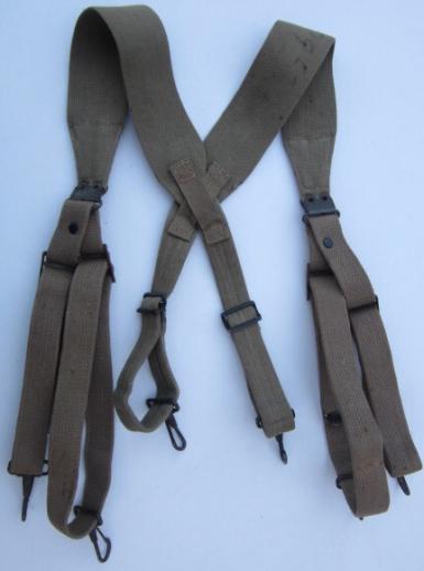 US WW2 Suspenders