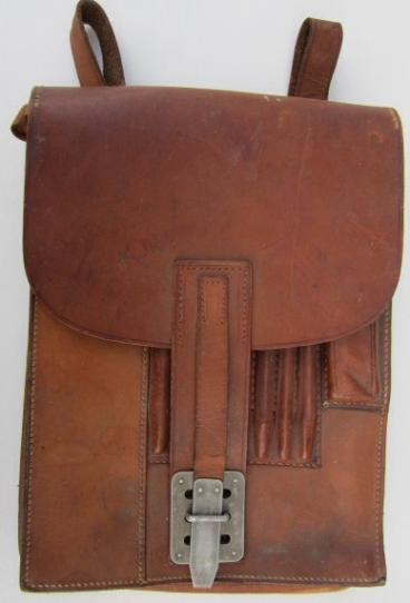 Wehrmacht Light Brown Leather Mapcase