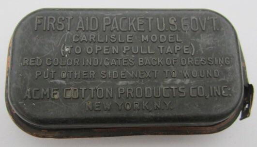 US WW2 Plastic First Aid kit