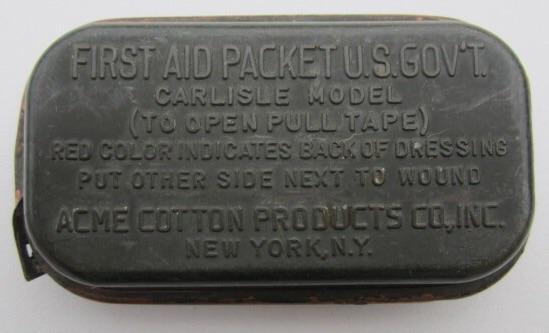 US WW2 Plastic First Aid Kit