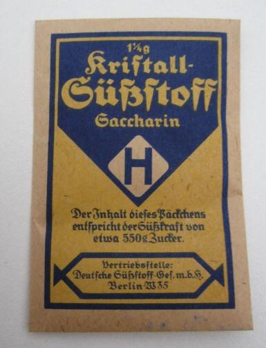 Wehrmacht Packaging Sweetener