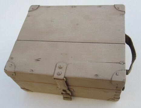 Wehrmacht Wooden Case for Radio Operator Nose Light