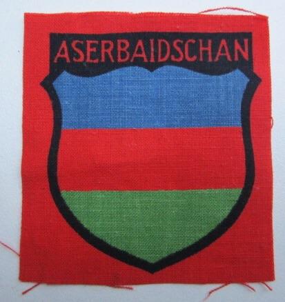 Aserbaidschan printed Volunteer Armshield