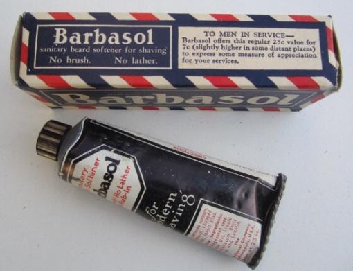 US WW2 Barbasol Shaving Cream