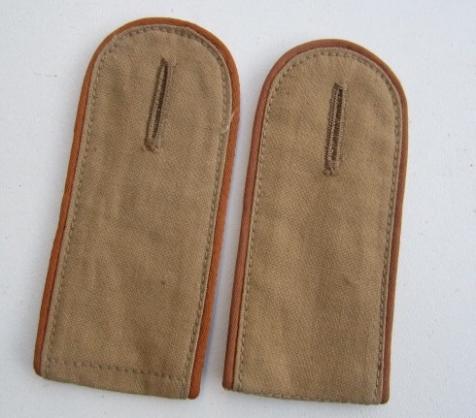 Luftwaffe Tropical Shoulder Boards Signal Corps