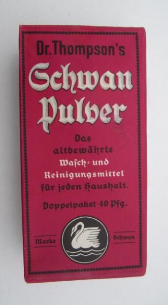 German Clothing Soap Swan Pulver