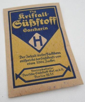 Wehrmacht Packaging Sweetener !