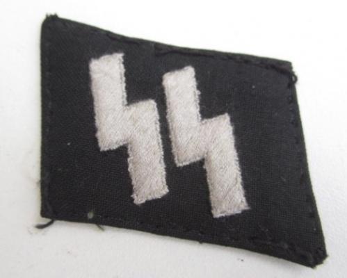 WaffenSS Rune Collar Patch