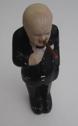 Winston Churchill Plaster Figurine