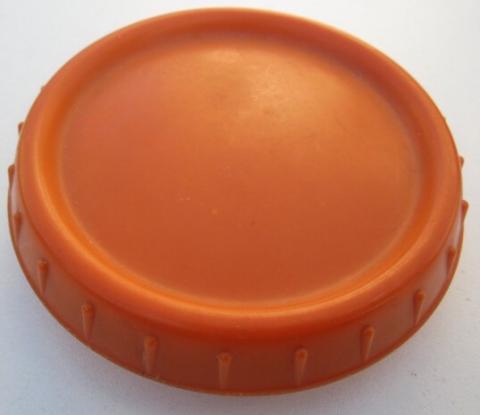 Wehrmacht Orange Bakelite Butter Container 