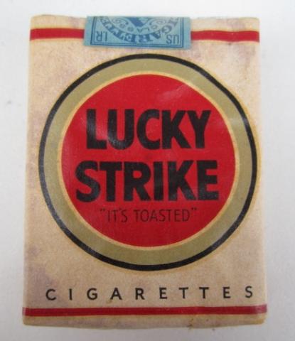 US WW2 Lucky Strike Cigarettes