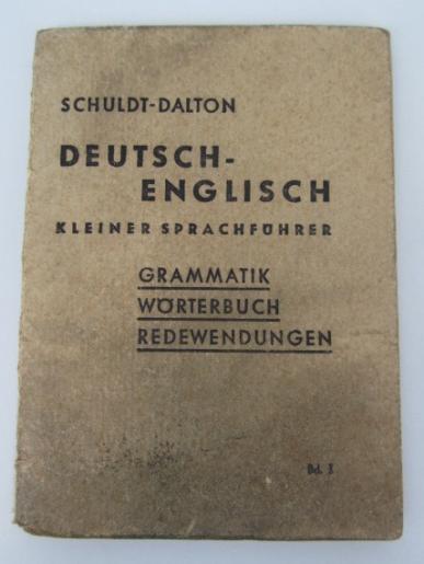 Wehrmacht pocked Translation booklet 