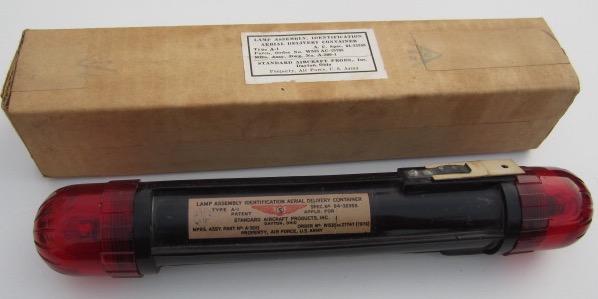 US WW2 Airborne Drop Container Identification Light