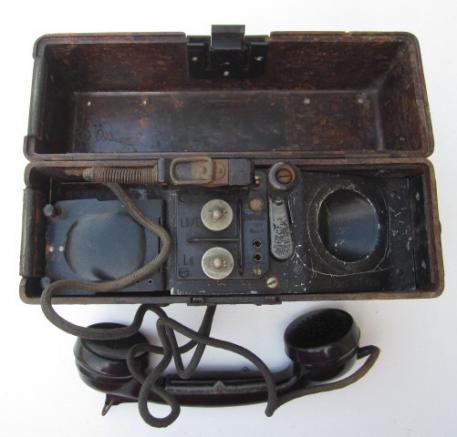 Krieg Marine Costal Artillery Fieldphone