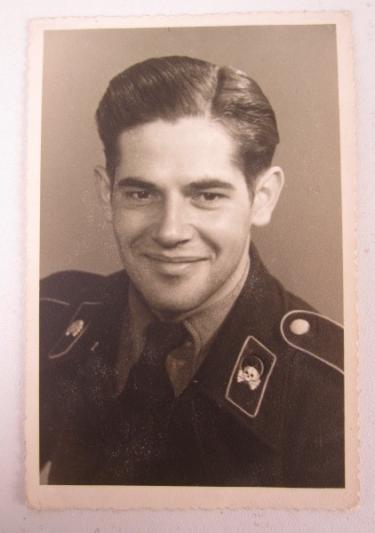 Photograph Wehrmacht Panzer Soldier